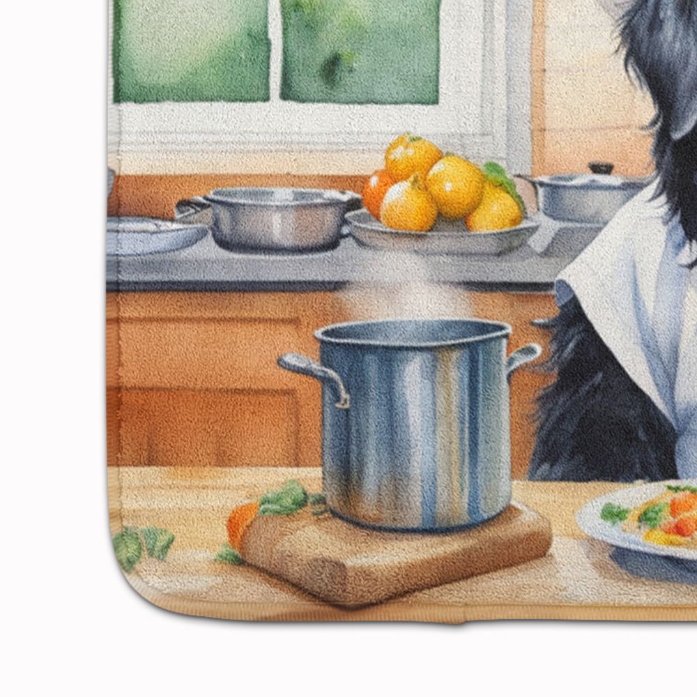 Newfoundland The Chef Memory Foam Kitchen Mat Machine Washable Anti-Fatigue Mat Cushion Comfort Bath Mat or Kitchen Rug