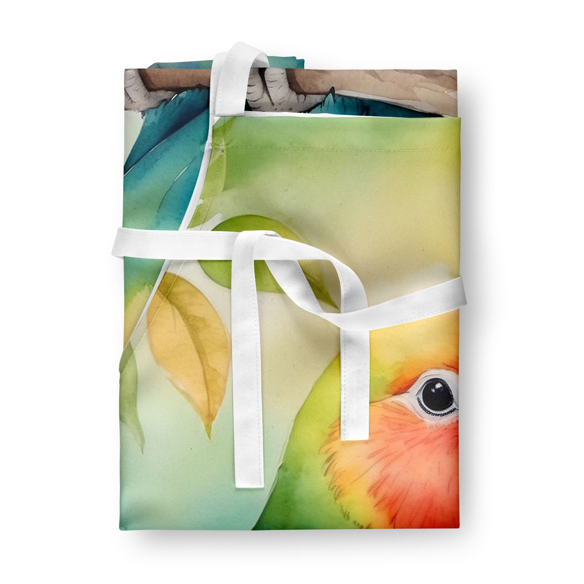 Lovebird Apron Cooking Kitchen Server Baking Crafts Gardening for Adult Women Men, Unisex, Large, Multicolor